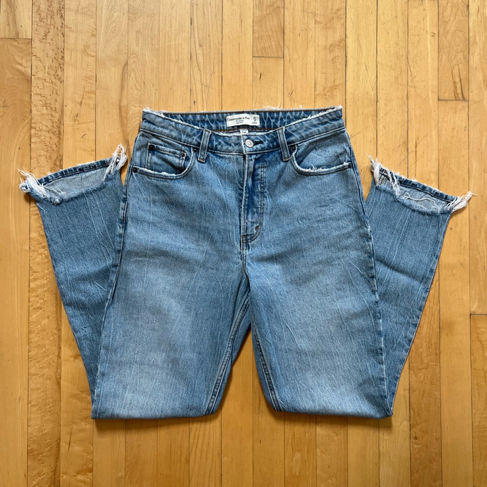 Abercrombie skinny high rise- curve love